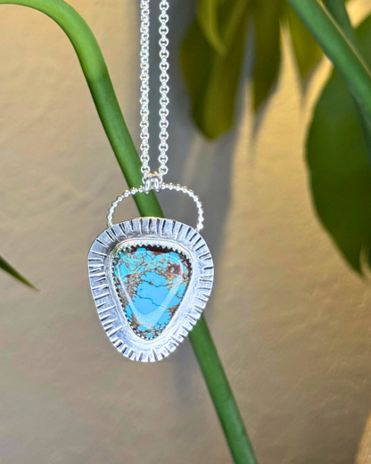 Egyptian Turquoise Chain Necklace