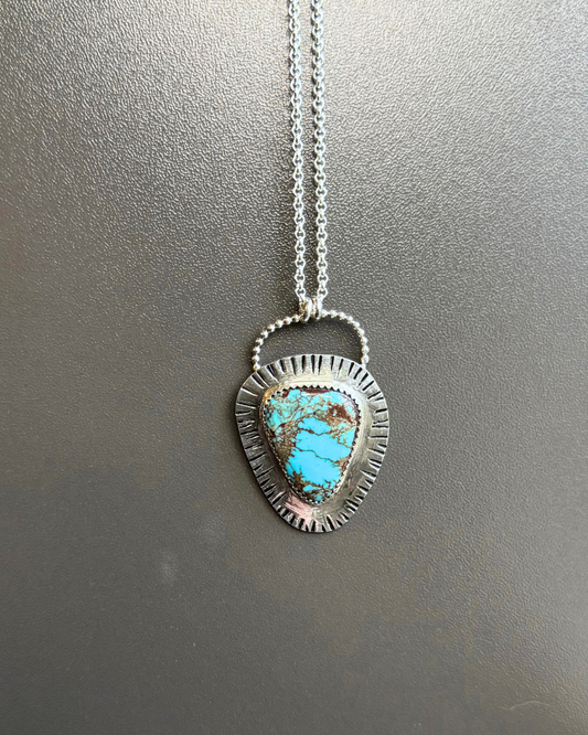 Egyptian Turquoise Chain Necklace